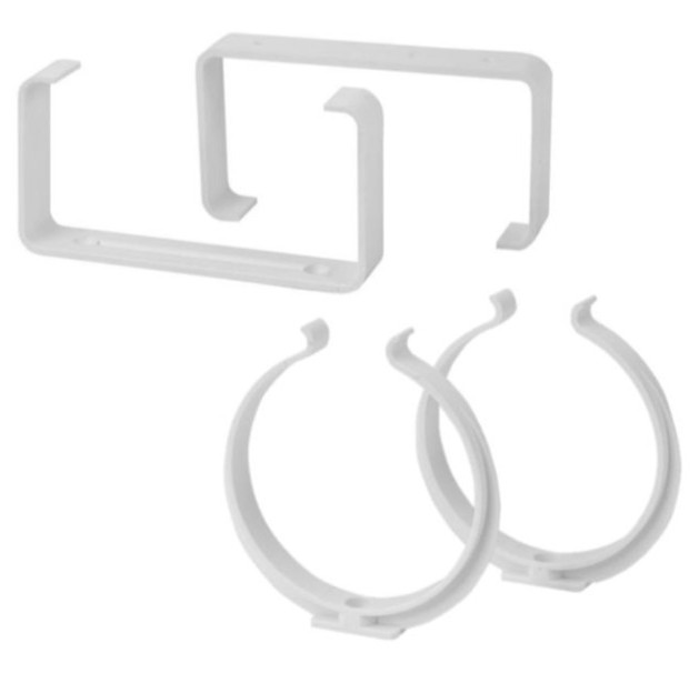 Plastic ventilation mounting clamps (EPD)